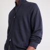 Cashmere and Linen-Blend Zip-Up Sweater - CU Cashmere and Linen-Blend Zip-Up Sweater - CU
