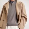Virgin Wool Half-Zip Sweater - E1