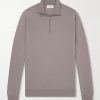 Virgin Wool Half-Zip Sweater