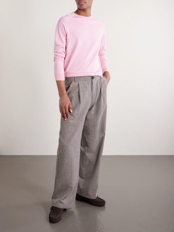 Cotton and Silk-Blend Sweater - OU