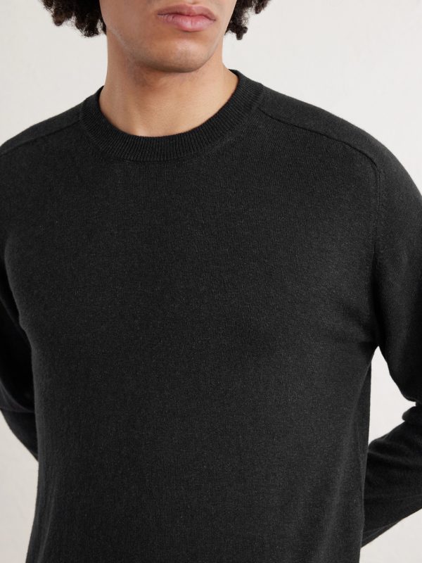 Cashmere and Linen-Blend Sweater - CU