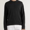 Cashmere and Linen-Blend Sweater - FR