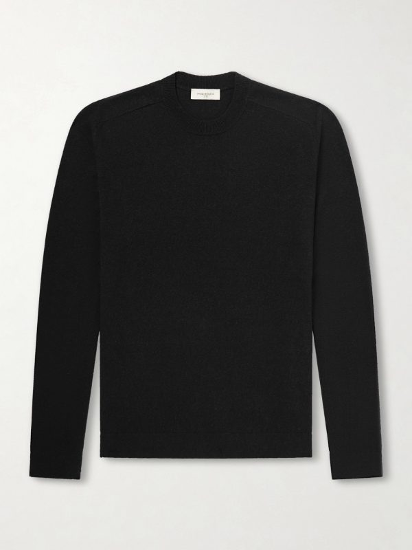 Cashmere and Linen-Blend Sweater