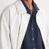 Silk and Linen-Blend Chore Overshirt - E1