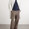 Silk and Linen-Blend Chore Overshirt - OU