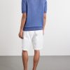 Silk and Linen-Blend Polo Shirt - BK Silk and Linen-Blend Polo Shirt - BK