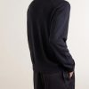 Lupetto Cashmere and Linen-Blend Half-Zipped Sweater - BK