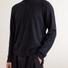 Lupetto Cashmere and Linen-Blend Half-Zipped Sweater - FR