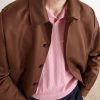Knitted Silk and Cotton-Blend Polo Shirt - CU Knitted Silk and Cotton-Blend Polo Shirt - CU