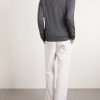 Slim-Fit Virgin Wool Zip-Up Cardigan - BK Slim-Fit Virgin Wool Zip-Up Cardigan - BK