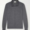 Slim-Fit Virgin Wool Zip-Up Cardigan Slim-Fit Virgin Wool Zip-Up Cardigan
