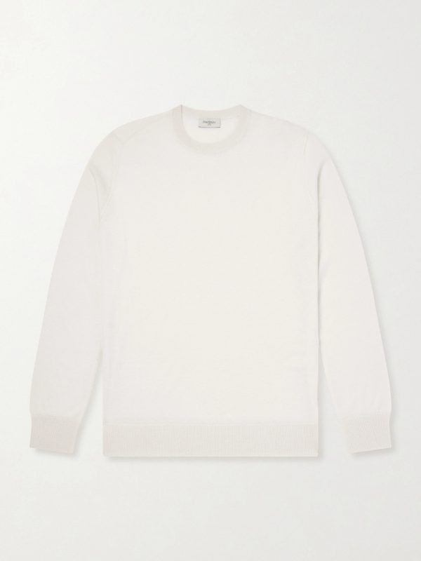 Mulberry Silk and Cashmere-Blend Sweater Mulberry Silk and Cashmere-Blend Sweater