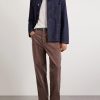 Mulberry Silk and Cashmere-Blend Sweater - OU Mulberry Silk and Cashmere-Blend Sweater - OU
