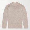 Cotton and Linen-Blend Sweater Cotton and Linen-Blend Sweater
