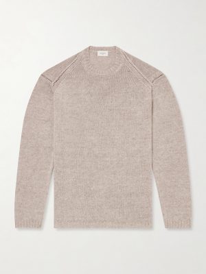 Cotton and Linen-Blend Sweater Cotton and Linen-Blend Sweater
