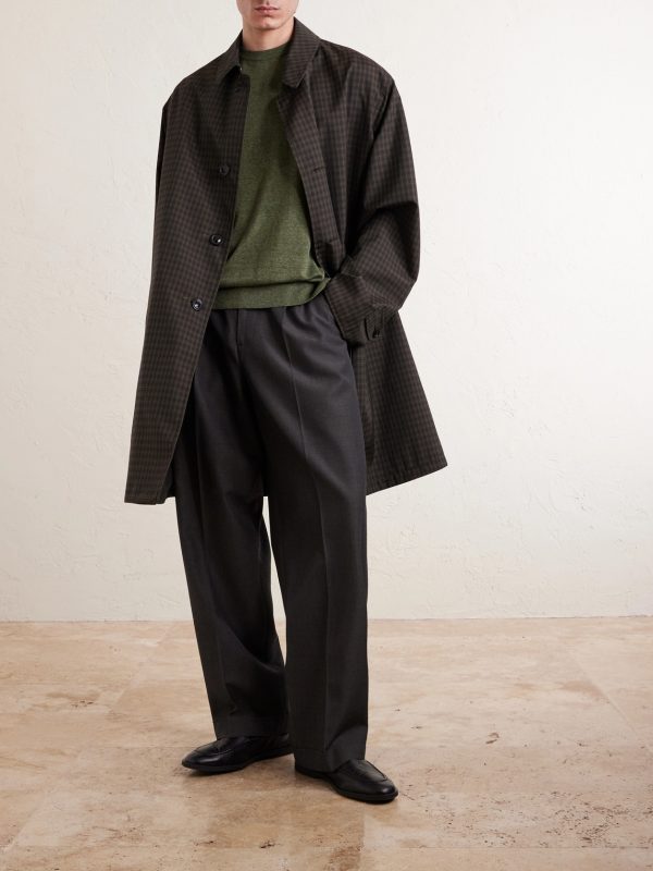 Silk and Linen-Blend Sweater - OU Silk and Linen-Blend Sweater - OU