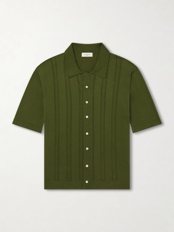 Knitted Cotton Shirt Knitted Cotton Shirt