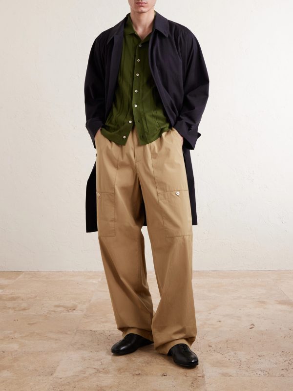 Knitted Cotton Shirt - OU Knitted Cotton Shirt - OU