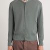 Slim-Fit Honeycomb-Knit Cotton Bomber Jacket - FR