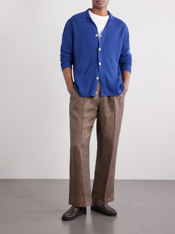 Silk and Linen-Blend Chore Jacket - OU Silk and Linen-Blend Chore Jacket - OU