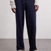 Straight-Leg Silk and Linen-Blend Drawstring Sweatpants - FR Straight-Leg Silk and Linen-Blend Drawstring Sweatpants - FR