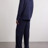 Knitted Silk and Linen-Blend Zip-Up Hoodie - BK Knitted Silk and Linen-Blend Zip-Up Hoodie - BK