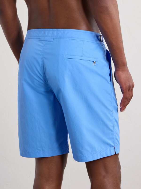 Dane II Straight-Leg Mid-Length Swim Shorts - BK