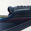 Larson Striped Mesh and Canvas Sneakers - CU Larson Striped Mesh and Canvas Sneakers - CU