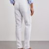 Griffon Straight-Leg Linen Trousers - BK Griffon Straight-Leg Linen Trousers - BK