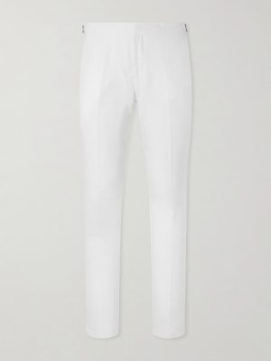 Griffon Straight-Leg Linen Trousers