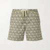 Bulldog Passetto Straight-Leg Mid-Length Printed Swim Shorts Bulldog Passetto Straight-Leg Mid-Length Printed Swim Shorts