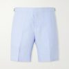 Norwich Straight-Leg Linen Shorts Norwich Straight-Leg Linen Shorts