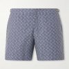 Bulldog Straight-Leg Mid-Length Printed Swim Shorts Bulldog Straight-Leg Mid-Length Printed Swim Shorts