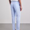 Griffon Straight-Leg Linen Trousers - BK Griffon Straight-Leg Linen Trousers - BK