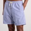 Mastiff II Straight-Leg Mid-Length Striped Seersucker Swim Shorts - OU Mastiff II Straight-Leg Mid-Length Striped Seersucker Swim Shorts - OU