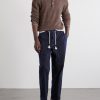 Sonoran Velo Straight-Leg Striped Cotton Drawstring Trousers - OU Sonoran Velo Straight-Leg Striped Cotton Drawstring Trousers - OU