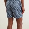 Bulldog Passetto Straight-Leg Mid-Length Printed Swim Shorts - BK Bulldog Passetto Straight-Leg Mid-Length Printed Swim Shorts - BK
