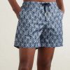 Bulldog Passetto Straight-Leg Mid-Length Printed Swim Shorts - OU Bulldog Passetto Straight-Leg Mid-Length Printed Swim Shorts - OU