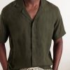 Maitan II Camp-Collar Linen Shirt - CU