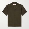 Maitan II Camp-Collar Linen Shirt