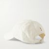 Barney Logo-Embroidered Linen Baseball Cap - BK Barney Logo-Embroidered Linen Baseball Cap - BK