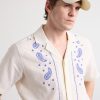 Barney Logo-Embroidered Linen Baseball Cap - FR Barney Logo-Embroidered Linen Baseball Cap - FR
