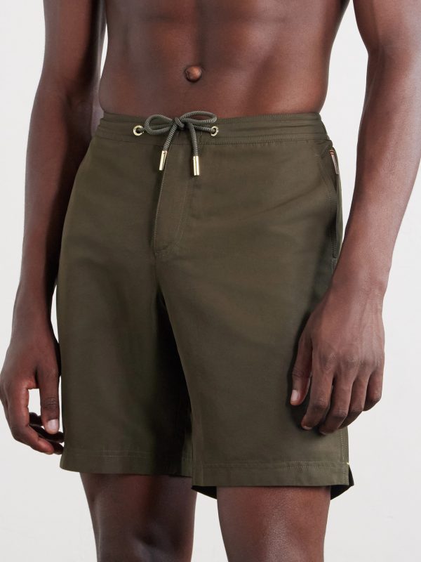 Dane II Straight-Leg Swim Shorts - OU