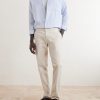 Fallon Slim-Fit Straight-Leg Organic Cotton-Blend Twill Trousers - OU
