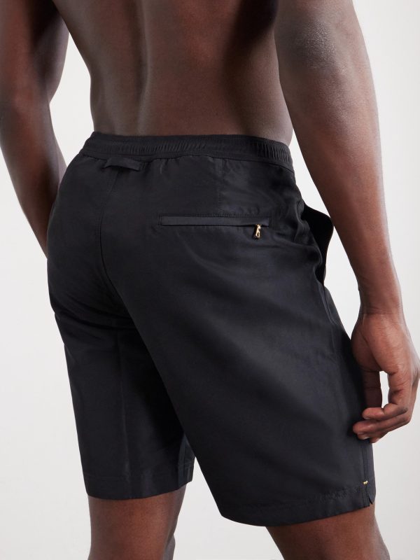 Dane II Straight-Leg Swim Shorts - BK Dane II Straight-Leg Swim Shorts - BK