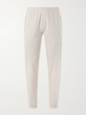 Struma Tapered Cotton-Blend Jersey Sweatpants Struma Tapered Cotton-Blend Jersey Sweatpants