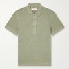 Sebastian Linen-Jersey Polo Shirt Sebastian Linen-Jersey Polo Shirt