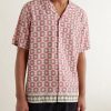 Maitan Passetto Camp-Collar Printed Lyocell Shirt - FR Maitan Passetto Camp-Collar Printed Lyocell Shirt - FR