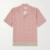Maitan Passetto Camp-Collar Printed Lyocell Shirt Maitan Passetto Camp-Collar Printed Lyocell Shirt