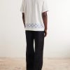 Maitan Camp-Collar Embroidered Cotton Shirt - BK Maitan Camp-Collar Embroidered Cotton Shirt - BK
